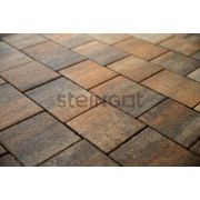 Плитка тротуарная Steingot Новый город высота 40мм Stein Bronze частичный прокрас