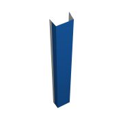 Крепежная планка верхняя Texas 0,5 Satin с пленкой RAL 5005 сигнальный синий