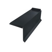 Планка торцевая сегментная 20мм Правая 0,5 Satin Matt RAL 7016 антрацитово серый