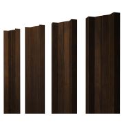Штакетник М-образный А 0,45 Print Elite Chestnut Wood