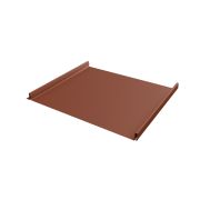 Кликфальц Pro Fin Line Grand Line 0,5 PurLite Matt с пленкой на замках RAL 8004 терракота