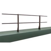 Ограждение кровельное для парапета на плоскую кровлю RAL 8017(2,0х0,9м)
