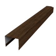 Крышка 50х75 для забора жалюзи Palermo 0,45 Print Premium Antique Wood