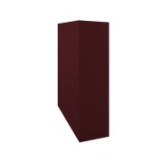 Кожух скатный д520/ш520/в1-2350/в2-1600 0,5 Satin с пленкой RAL 3005 красное вино
