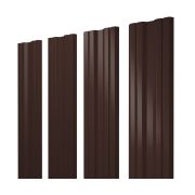 Штакетник Twin 0,45 Drap TwinColor RAL 8017 шоколад