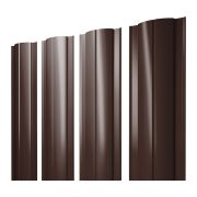 Штакетник Круглый 0,45 Drap TwinColor RAL 8017 шоколад