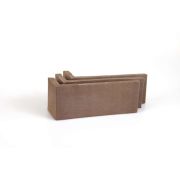 Плитка клинкерная Terramatic 185*70*71*14 PLATO BROWN AK2109 угловой элемент (кор 8 шт)