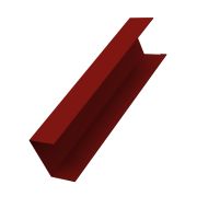 Крышка 65х40 жалюзи Milan,Tokyo 0,5 Rooftop Бархат RAL 3011 коричнево-красный