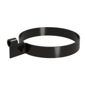 Хомут трубы Lite ПВХ Grand Line черный (RAL 9005)