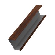 Крышка 65х60 жалюзи Milan, Tokyo 0,45 Print Elite Chestnut Wood (для калиток и ворот)