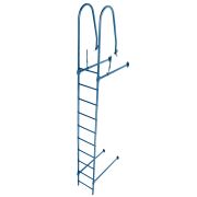 Лестница стеновая Grand Line RAL 5005 2,76м