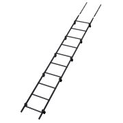 Лестница кровельная Grand Line RAL 7024 2,76м