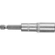 Бита KRAFTOOL с торцовой головкой, удлиненная, Cr-V, хвостовик E 1/4", 13мм (26396-13)