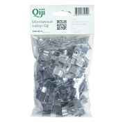 Монтажный набор Qiji Premium № 1 (50 винтов,50 клипс из нержавеющей стали)