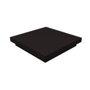 Колпак на столб плоский 520х520мм 0,45 Drap с пленкой RAL 9005 черный