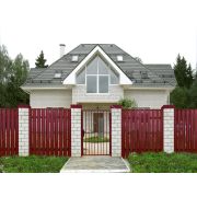 Штакетник П-образный А 0,45 Drap TX RAL 9005 черный