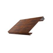 Ламель лицевая 150 жалюзи Texas 0,45 Print Elite с пленкой Chestnut Wood