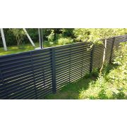 Ламель жалюзи Milan new 0,5 GreenCoat Pural BT, matt с пленкой RR2Н3 (RAL 7016 антрацитово-серый)