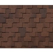 RoofShield черепица Премиум Фьюжн (2,25м2) Мускатный орех