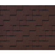 RoofShield черепица Премиум Модерн (3м2) Каштан
