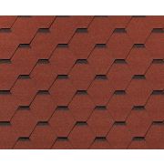 RoofShield черепица Классик Стандарт (3м2) Кирпично-красный с оттенением