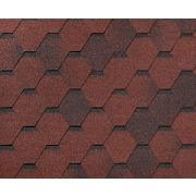 RoofShield черепица Фемили Эко Лайт Стандарт (3м2) Красный с оттенением