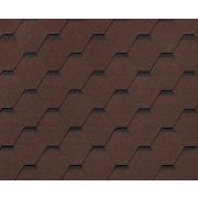 RoofShield черепица Фемили Лайт Стандарт (3м2) Коричневый с оттенением