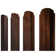 Штакетник П-образный В фигурный 0,45 Print Premium Cherry Wood Fresh