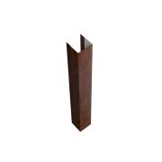 Крепежная планка верхняя Texas 0,45 Print Premium с пленкой Cherry Wood Fresh