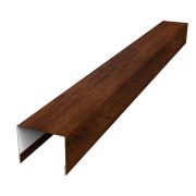 Крышка 50х75 для забора жалюзи Palermo 0,45 Print Premium с пленкой Cherry Wood Fresh