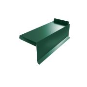Планка торцевая сегментная Квадро профи Левая 0,45 Drap TX RAL 6005 зеленый мох
