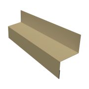 Отлив межэтажный 35 0,45 PE с пленкой RAL 1014 слоновая кость (2м)