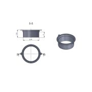 Патрубок DN 110 (для низкопрофильных лотков DN100 и DN150), класс нагрузки А15 Aquastok (9310101)