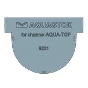 Заглушка торцевая пластиковая AQUA-TOP, класс нагрузки Е600 Aquastok (9201)