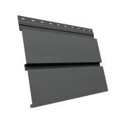 Квадро брус 3D 0,5 GreenCoat Pural BT, matt с пленкой RR 22 серый