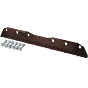 Снегозадержатель для фальцевой кровли трубчатый оцинкованный окрашенный Grand Line 1 м