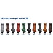 Вентиляционный выход изолированный Wirplast K89 D125 mm, H550 mm