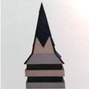 Колпак на столб №17 «Шпиль» 400х400 мм