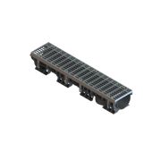 Лоток водоотводный пластиковый PolyMax Drive DN150 h150 с решеткой ячеистой ОС кл.А15 (к-т)