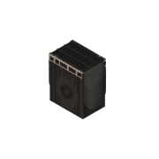 Пескоуловитель сборный PolyMax Drive DN300 H616 с чугунной щелевой решеткой C250 (к-т)