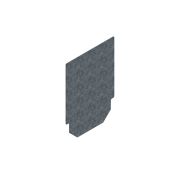 Заглушка стальная оцинкованная для полимербетонного лотка 7050