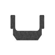 Переходник стальной оцинкованный для полимербетонного лотка 7010