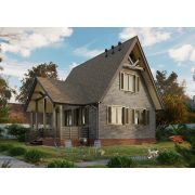 Угол наружный для фасадных панелей Алтай, Графит