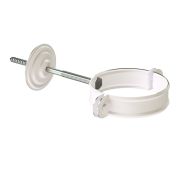 Хомут для водосточной трубы Stal Premium Пломбир, (RAL 9010)