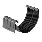 Соединитель желобов Stal Premium Графит, (RAL 7024)