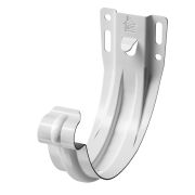 Кронштейн желоба карнизный (штампованный) Stal Premium Пломбир, (RAL 9010)