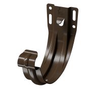 Кронштейн желоба карнизный (штампованный) Stal Premium Каштан, (RAL 8017)