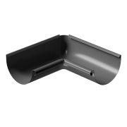 Внутренний угол желоба 90˚ Stal Premium Графит, (RAL 7024)