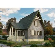 Гибкая черепица Docke Шестигранник Зелёный