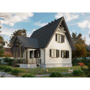 Гибкая черепица Docke Шестигранник Серый